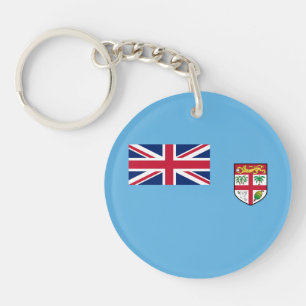 Fiji Flag Keychain