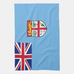 Fiji flag kitchen towel