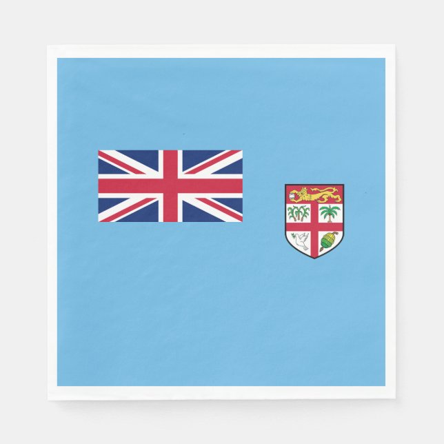 Fiji Flag Napkin (Front)