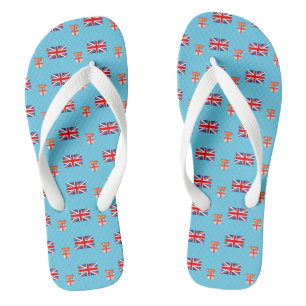 Fiji Flag --.png Flip Flops