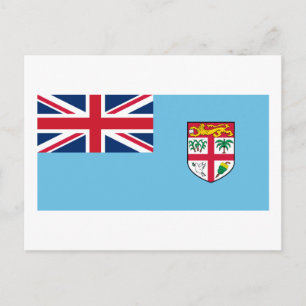 Fiji Flag Postcard