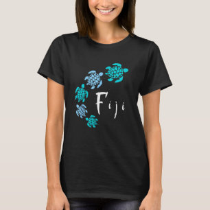 Fiji Islands Blue Turtle Fiji T-Shirt
