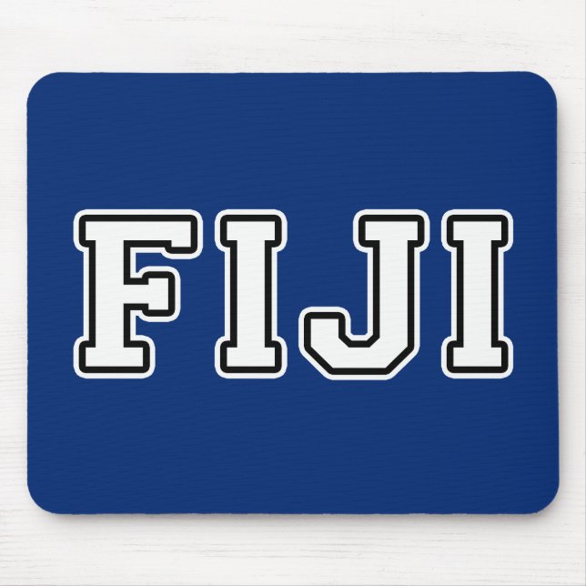 Fiji Mouse Pad (Front)