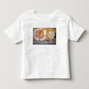 Fiji, mural art. toddler t-shirt