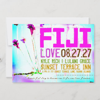 FIJI ONE Destination Invitation