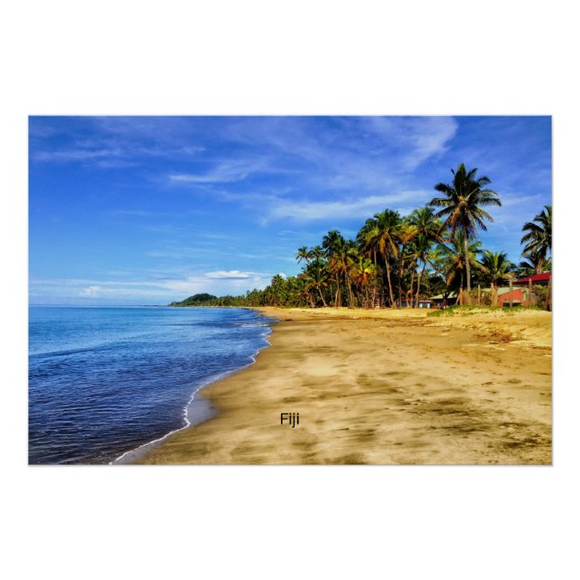 Fiji pictresque photograph poster (Front)