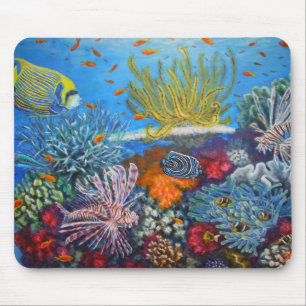 Fiji soft reef mouse pad