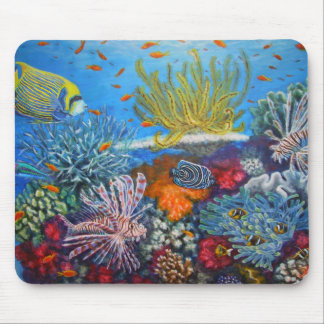 Fiji soft reef mouse pad