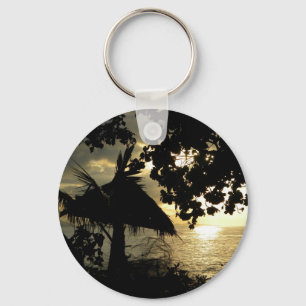 Fiji Sunset Keychain