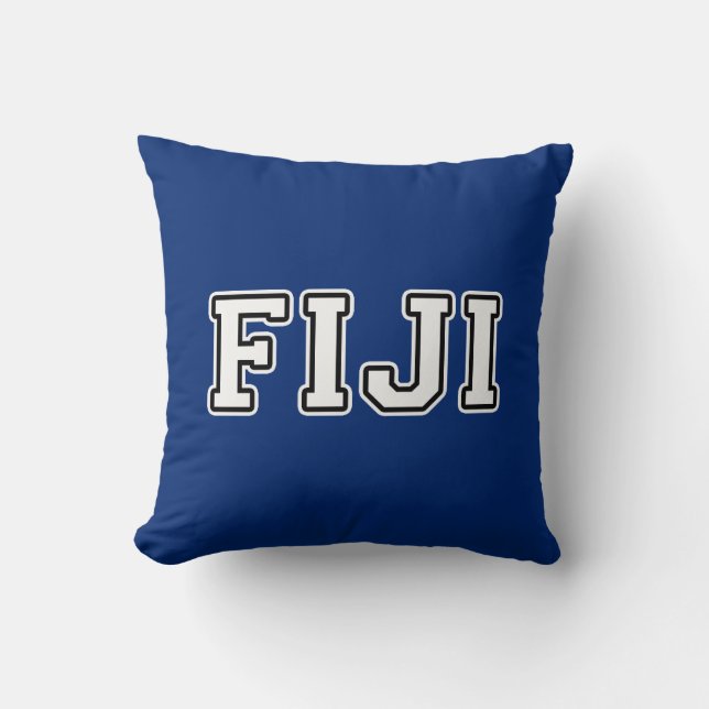 Fiji Throw Pillow (Front)