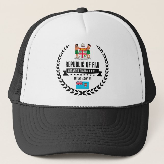 Fiji Trucker Hat (Front)