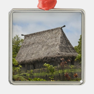 Fiji, Viti Levu Island. Polynesian Cultural Metal Ornament