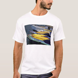 Fiji, Viti Levu, Lautoka, Small boats in Port of T-Shirt