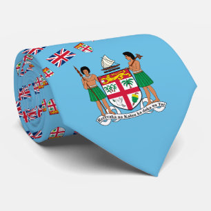 Fijian Flag & Coat of Arms, Flag of Fiji Tie