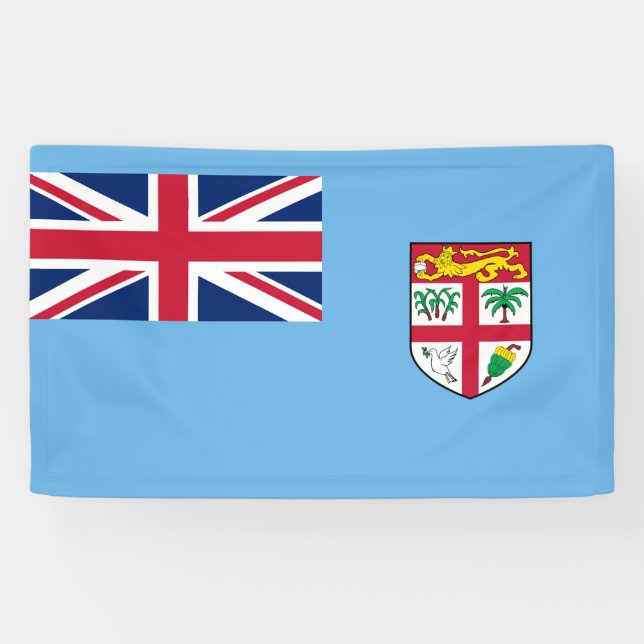 Fijian Flag (Fiji) Banner (Horizontal)