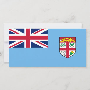 Fijian Flag (Fiji) Card
