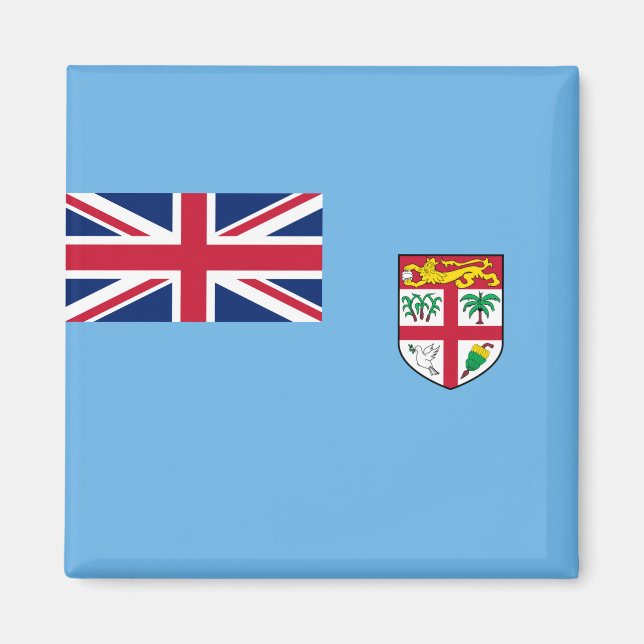 Fijian Flag (Fiji) Magnet (Front)