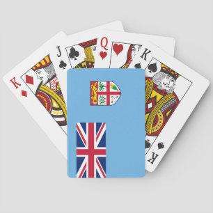 Fijian Flag (Fiji) Playing Cards