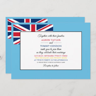 Fijian Flag, Flag of Fiji Wedding Invitation