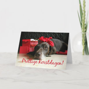 Fijne kerstdagen - Dutch Christmas Holiday Card