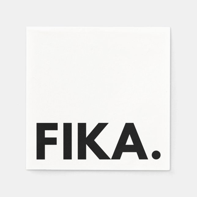 Fika Bold Napkin (Front)