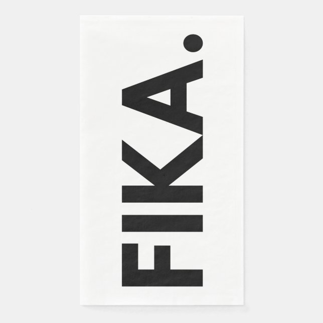 Fika Bold Napkin (Front)