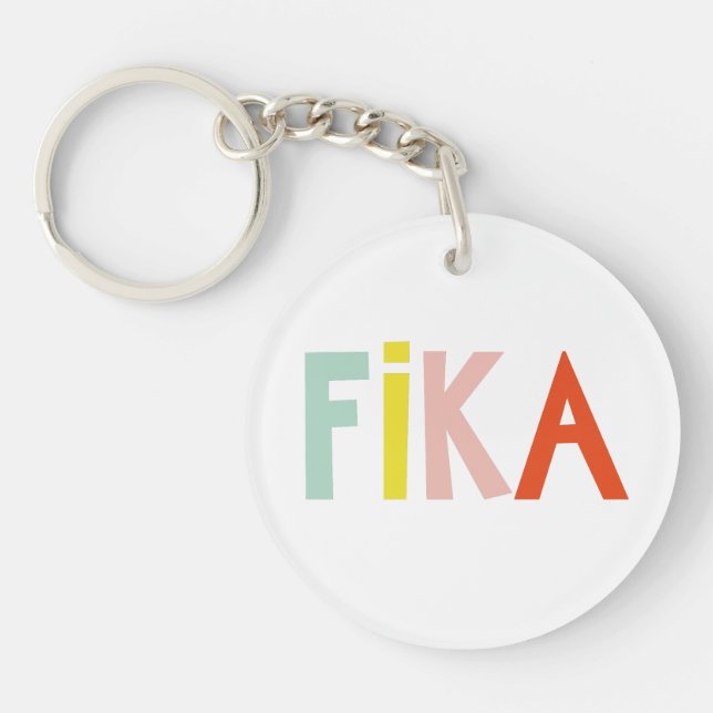 Fika Colours Keychain (Front)