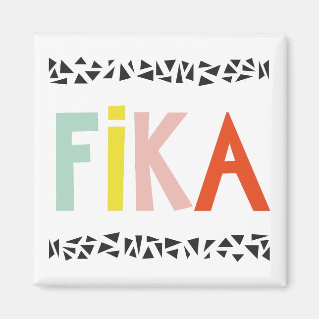 Fika Colours Magnet (Front)
