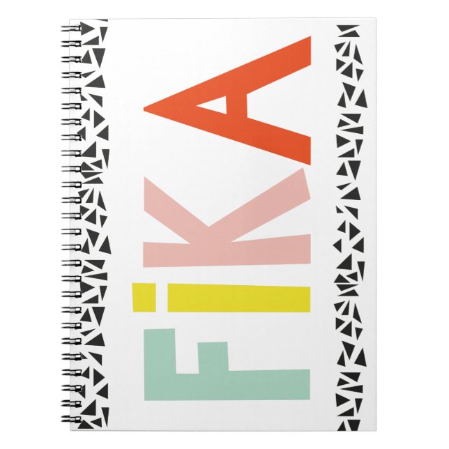 Fika Colours Notebook (Front)