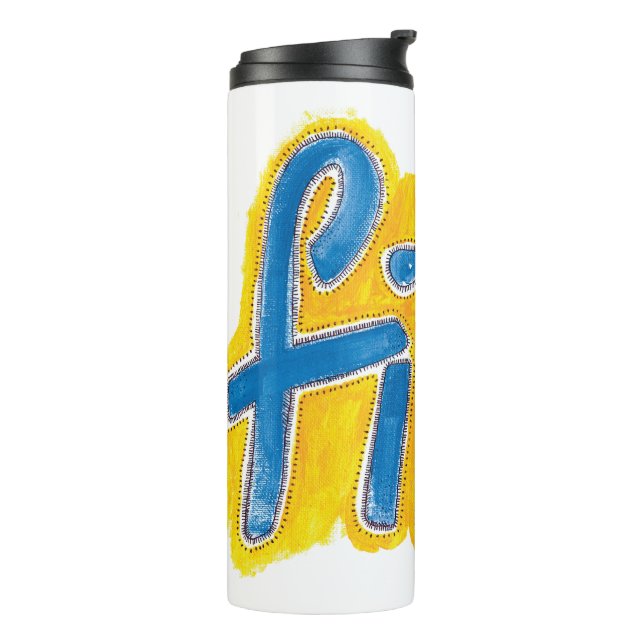 Fika Dots Thermal Tumbler (Rotated Left)