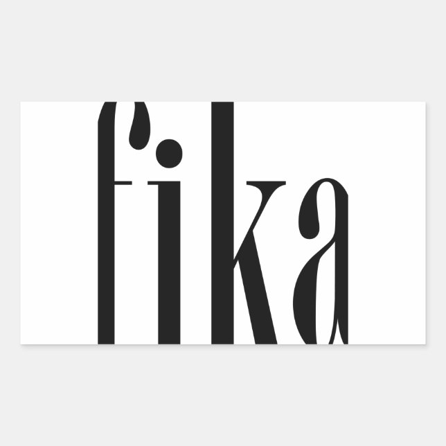 Fika Sticker (Front)