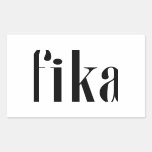 Fika Sticker