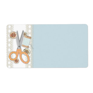Fil de couture de boutons de ciseaux de couleur