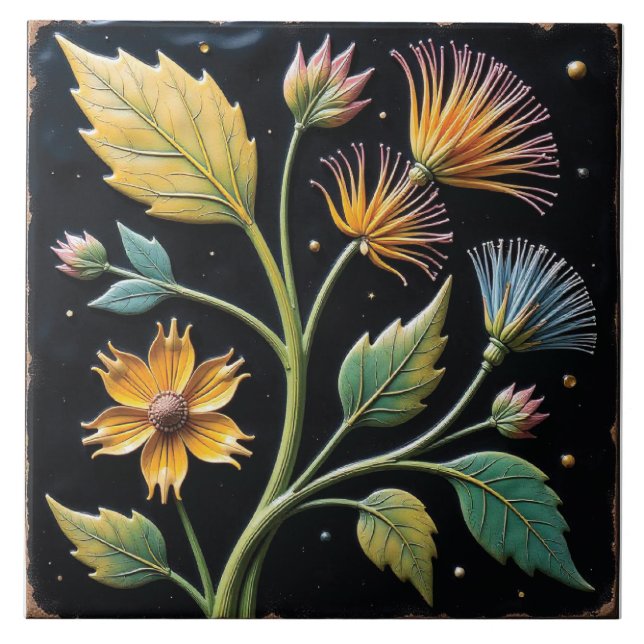 Filament Flora Tile (Front)