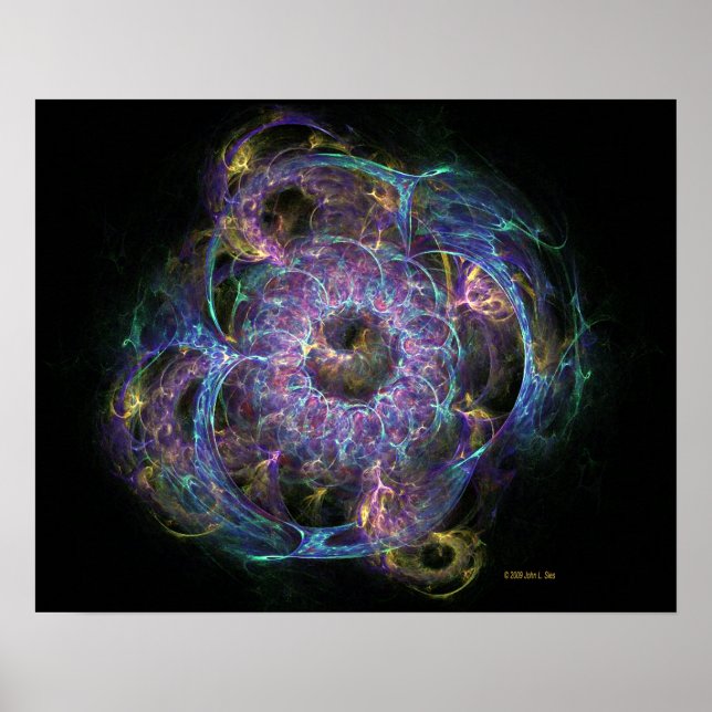 Filaments Poster 16" x 20" (Devant)
