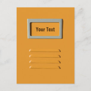 File Cabinet custom postcard