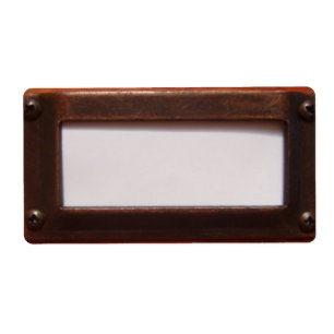File Cabinet Label