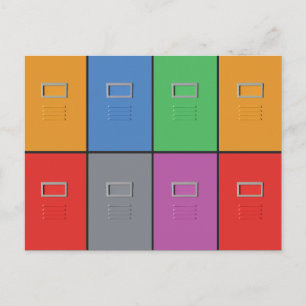 File Cabinets custom postcard