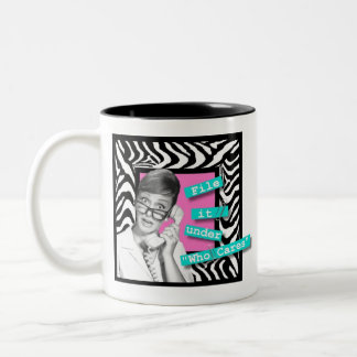 File It Two-Tone Coffee Mug