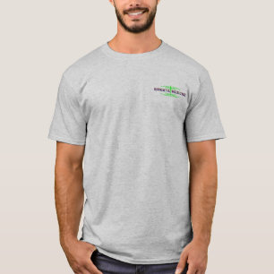 Filet 2 vert-rouge-bleus - avant de T-shirt
