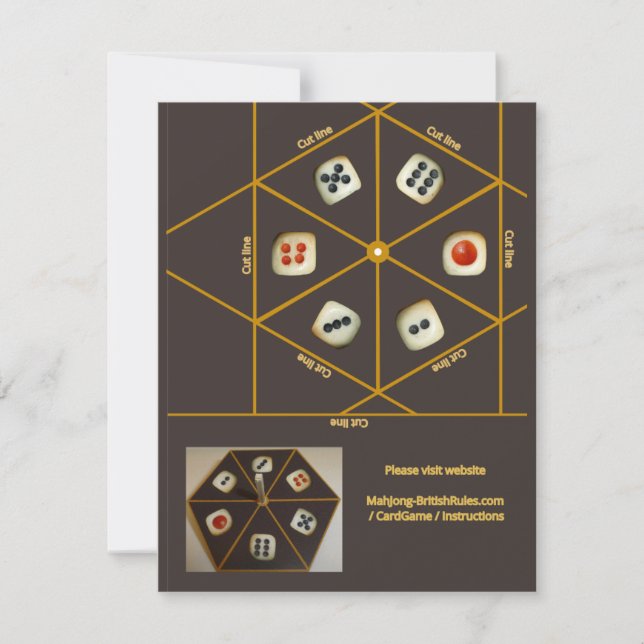 Fileur de matrices de jeu de carte (Devant)