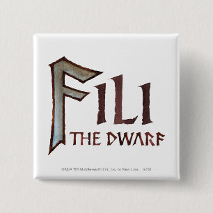 Fili Name 2 Inch Square Button