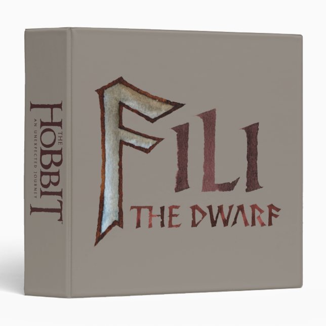 Fili Name Binder (Front/Spine)