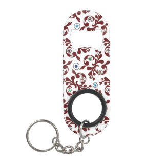 filigree eyes keychain bottle opener