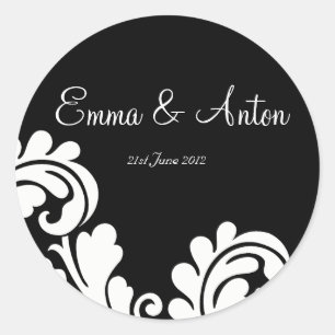 Filigree Favour/Envelope sticker