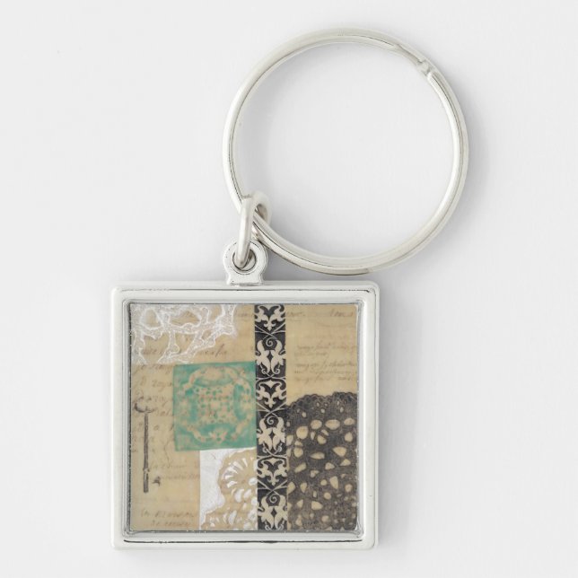 Filigree & Key II Keychain (Front)