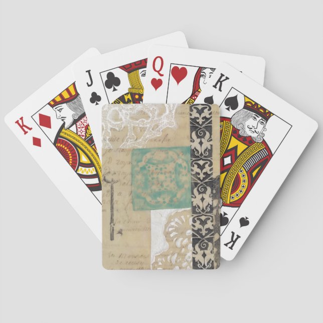 Filigree & Key II Playing Cards (Back)