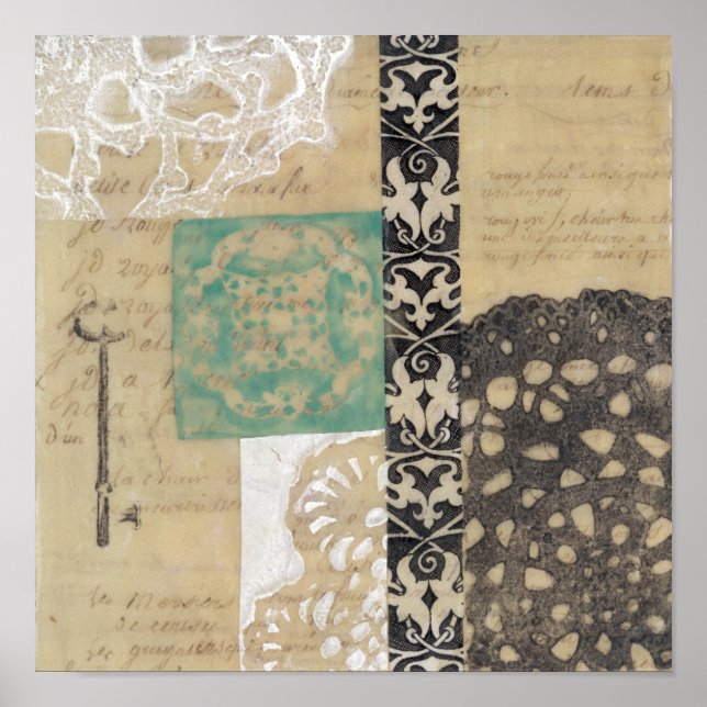 Filigree & Key II Poster (Front)