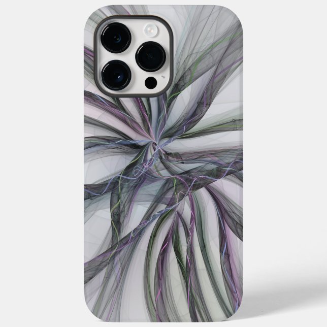 Filigree Motions Modern Abstract Swinging Fractal Case-Mate iPhone Case (Back)