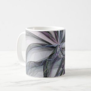 Filigree Motions Modern Abstract Swinging Fractal Coffee Mug
